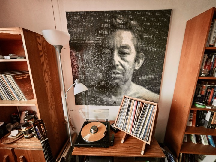 Painting — Gainsbourg, No. II (2007), by Seraf Dos Santos